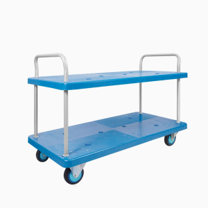 2 Tier Platform Trolley 400KG 1355x650mm